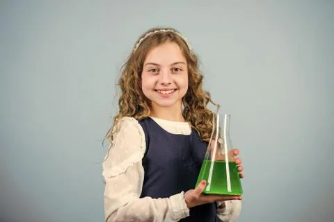 School laboratory. Learn patterns of nature. Education concept. School chemistry Stock Photos