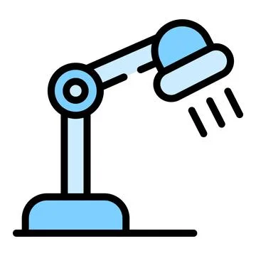 School lamp icon vector flat イラスト素材