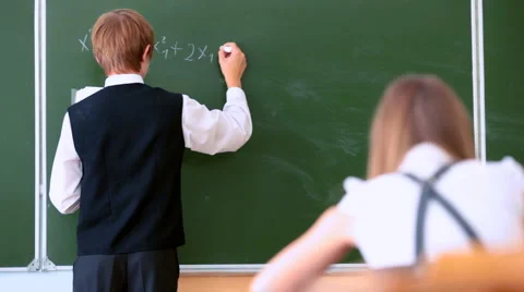 School lesson Stock Footage 1016243