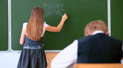 School lesson Stock Footage 1016306