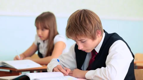 School lesson Stock Footage