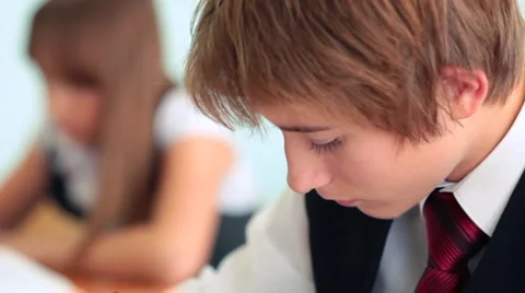 School lesson Stock Footage 1016592