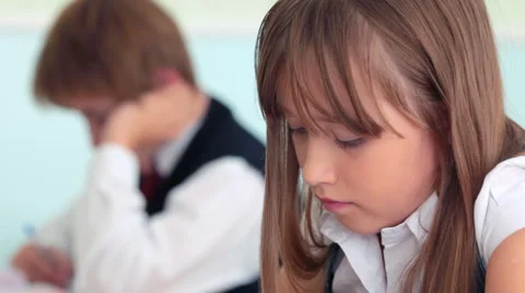 School lesson Stock Footage