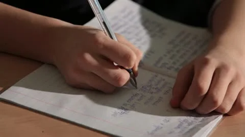 School lesson Stock Footage 10861548