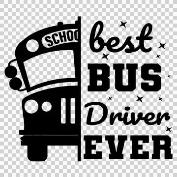 School With Lettering And Split View In Black Stock-Illustration