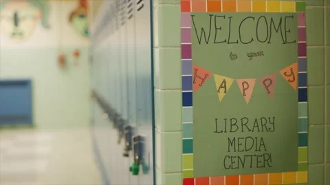 School library Stock Footage 232870454