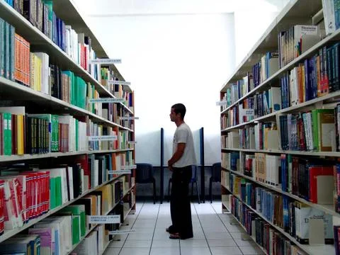 School libray Stock Photos