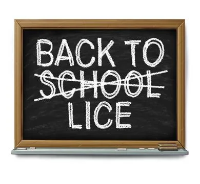 School Lice Problem Stock Illustration
