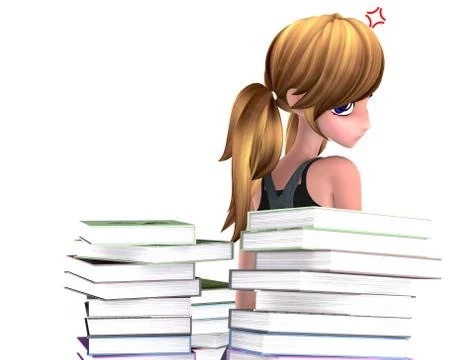 School life Stock Illustration