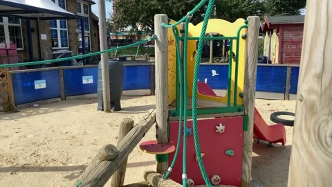 School in lockdown  Video stock 135905180