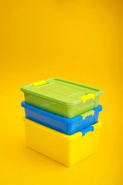 School lunch box. Stock Photos