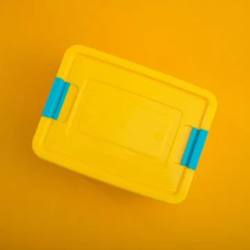 School lunch box. Stock Photos
