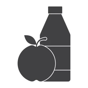 School Lunch Icon Stock Illustration