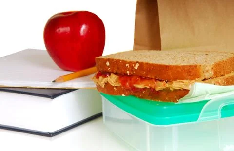School lunch Stock Photos