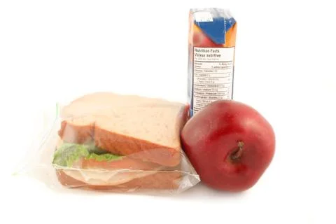 School lunch Stock Photos