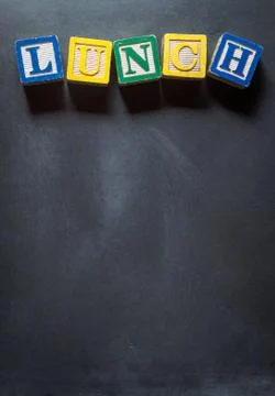 School lunch program Stock Photos