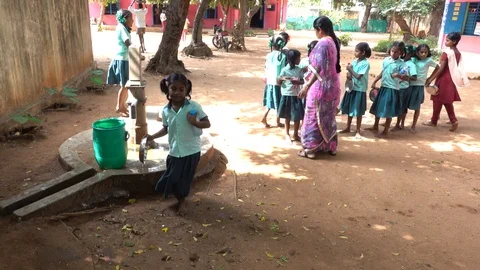 School lunch time Stock Footage 119229743
