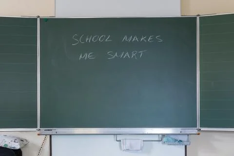 School makes me smart Stock Photos