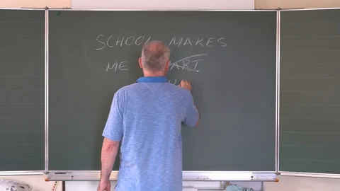 School makes me stupid Stock Footage 111962444