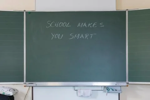 School makes you smart Stock Photos