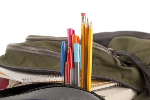School materials Foto stock