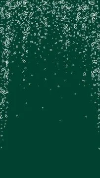 School math notebook cover. White chalk numbers 스톡 일러스트