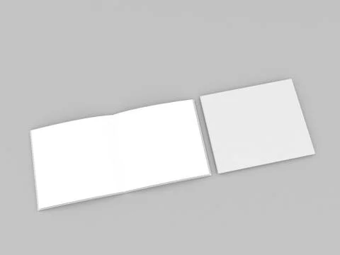 School notebook cover on a gray background. Stock Illustration