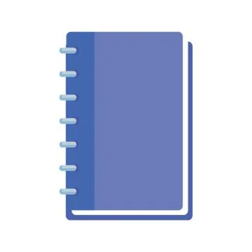 School notebook icon vector design Stock Illustration