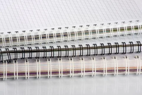 School notebooks Stock Photos