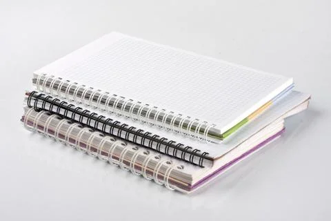School notebooks Stock Photos