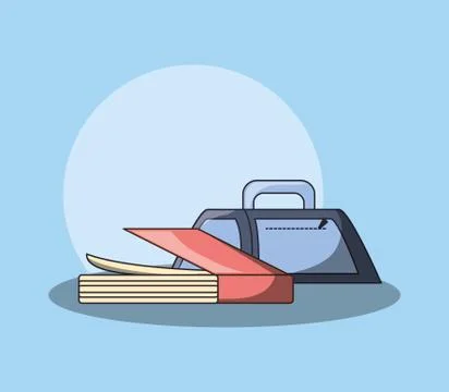 School object design 스톡 일러스트