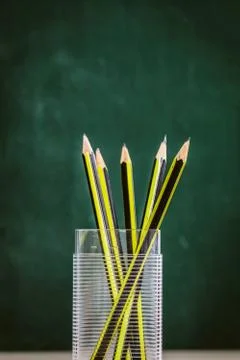 School objects for students Stock Photos