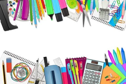 School / office supplies Stock Photos