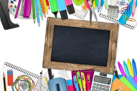 School / office supplies Stock Photos