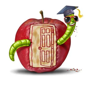 School open door Ilustración de archivo