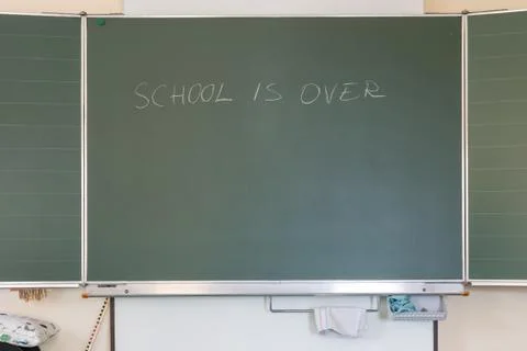 School is over Stock Photos