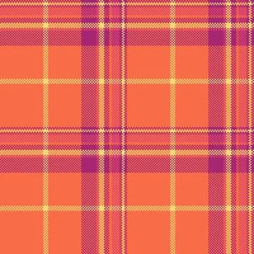 School pattern check fabric, victorian plaid vector tartan. Birthday card b.. Stock Illustration