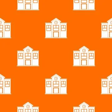 School pattern seamless イラスト素材