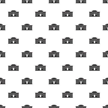 School pattern, simple style Stock Illustration