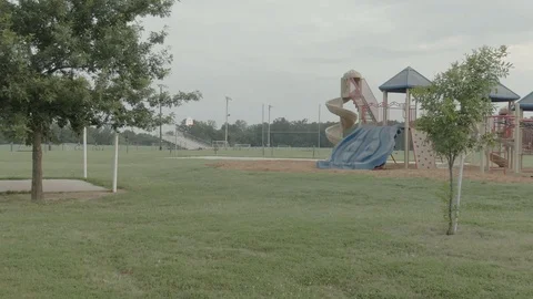 School play ground Stock Footage 113979002