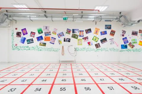 School play ground Stock Photos