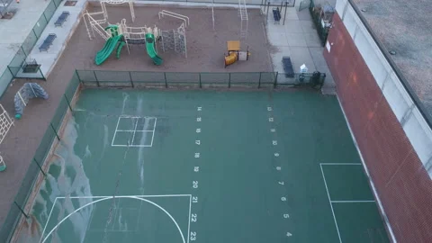 School playground 01 Stock Footage 134203813