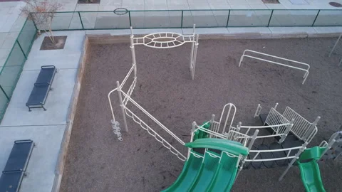 School playground 03 Stock Footage 134206395