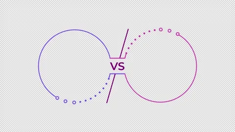 School programs compare multicolor round animated infographic template Stock-Footage 345254786