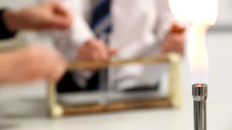 School science experiment 库存影片 48991664