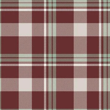 School seamless background plaid, creative check fabric tartan. String vect.. Stock Illustration