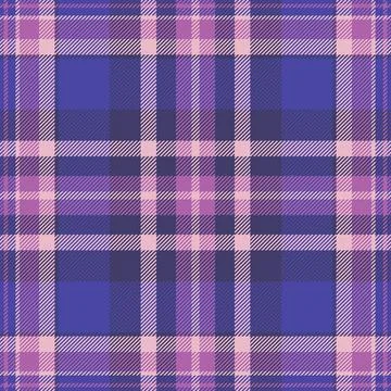 School seamless plaid pattern, dreamy check tartan texture. Reel fabric bac.. Stock Illustration
