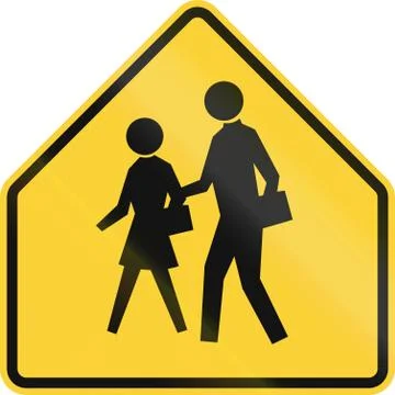 School Sign 스톡 일러스트