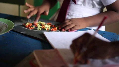 School in Sri Lanka Stock Footage 79106258