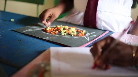 School in Sri Lanka Vídeo Stock 79106625
